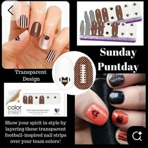 Color Street Sunday Puntday Football Nail Strips
